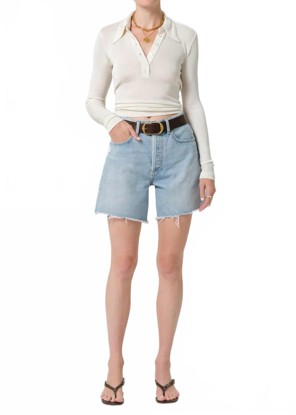 NEW CITIZENS OF HUMANITY marlow long vintage short in theatre